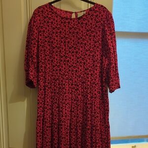 Stylish Leopard Print Dress